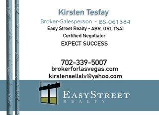Kirsten Tesfay - Easy Street Realty