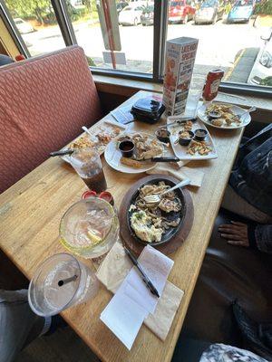 Table that never got bussed