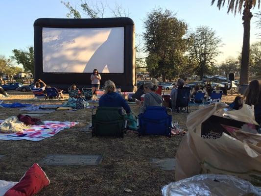 Lola's Outdoor Retro Cinema