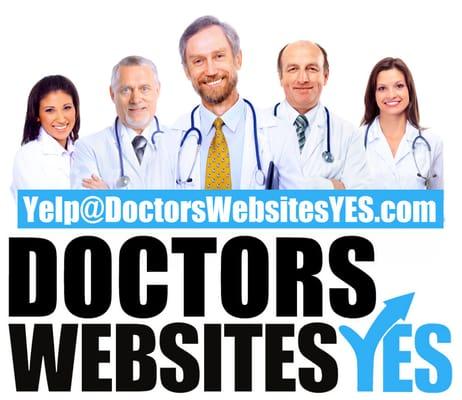 Email Yelp@DoctorsWebsitesYES.com (Young Engaging Simple) DoctorsWebsitesYES.com