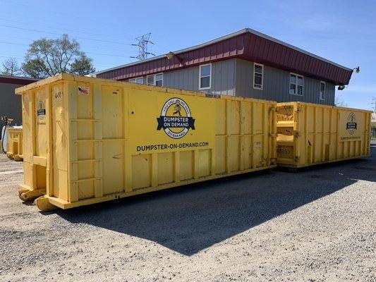 40yd- 22'L x 8'W x 8'H