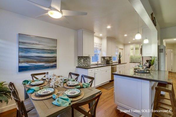 Dining Room + Kitchen - Balboa Court