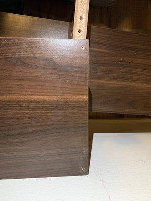 Drilled through the top of a wayfair product