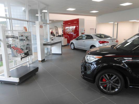 The New Cerame Kia Showroom is awesome.