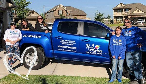 Little Blue all branded! #familyfirst