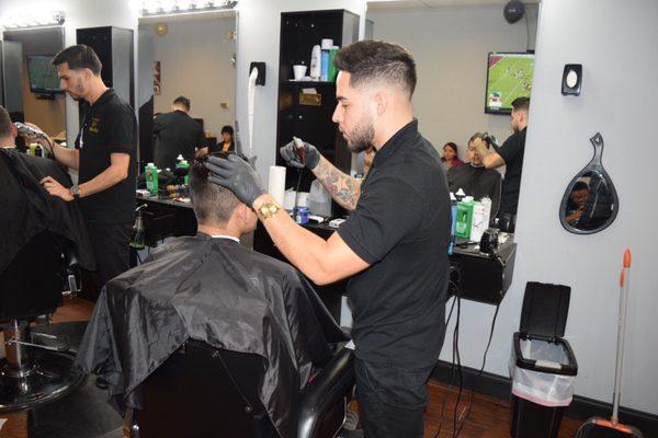 Great barbers on deck