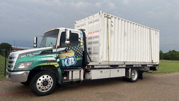 20ft container transportation in Dallas, TX