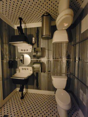 The bathroom is a whole experience haha