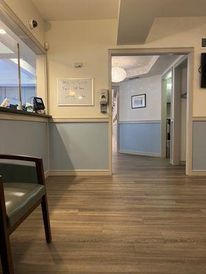 Office inside (on second floor)