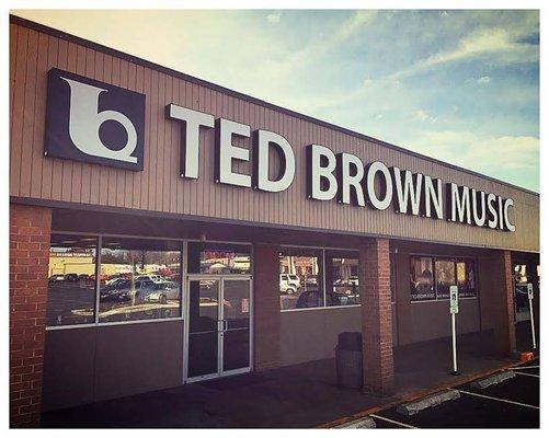 Ted Brown Music office