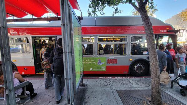 Man, the 24 is like a middle-school schoolbus on weekday afternoons.