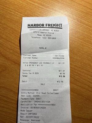 Harbor Freight Tools