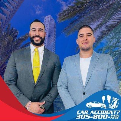 Car Accident
  Call 
 Manny or Danny 
 @305-800-pain