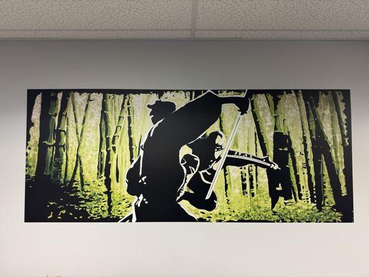 Warrior's Edge Mural