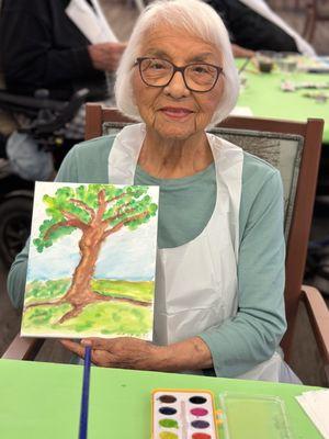 Healing in Arts works with veterans to provide a creative outlet for their emotional and mental well-being.