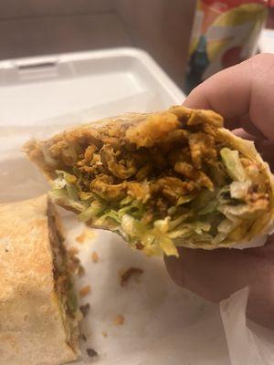 Al pastor burrito