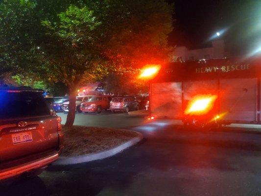 Fire response at 1am July 19th