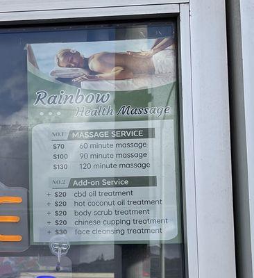 Rainbow Health Massage