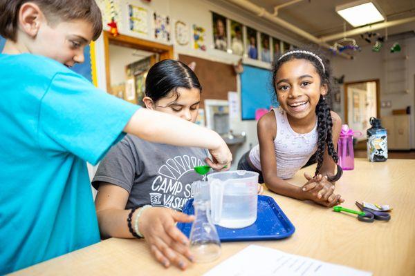 At Meridian, specialist classes like Science Lab are an integral part of the learning experience.