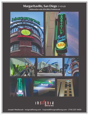 Margaritaville San Diego, CA Sign Installation