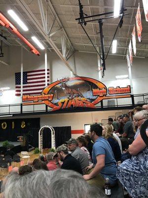 The Kingsley's Stags Graduate tonight.