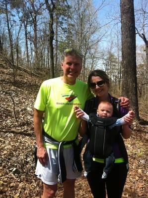 Chicky with his daughter and grandson!