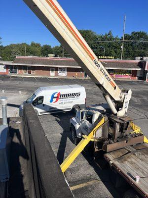 Installing a roof top unit