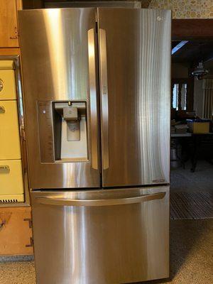 LG refrigerator, LFXS29766S purchased October 2017