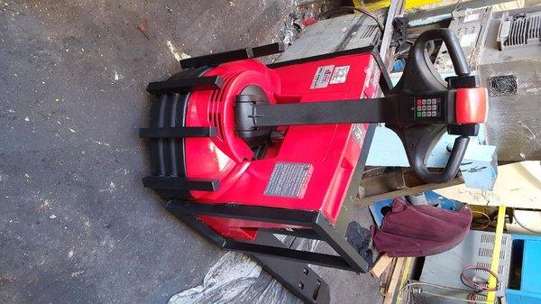 Pallet jack/forklift Bar protection!!