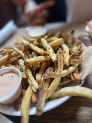 Duck fat fries