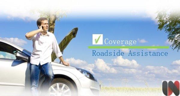 Get coverage for roadside emergencies such as a flat tire, dead battery, no gas & more!