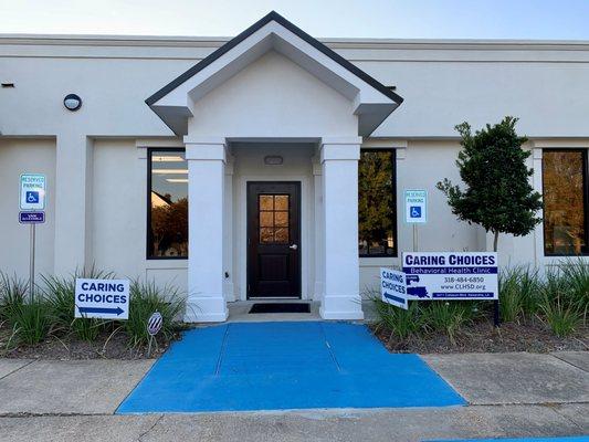 Caring Choices entrance