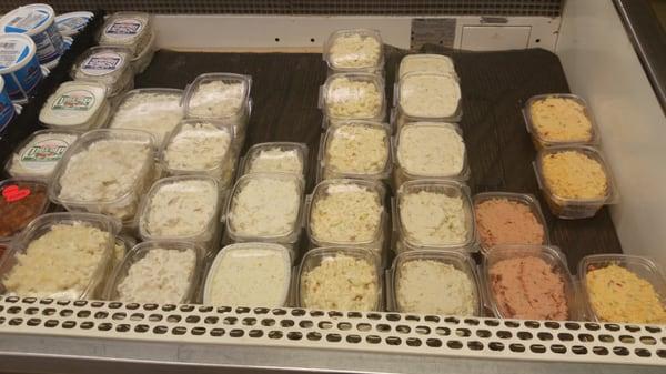 If you hope to god you will never run out of potato salad, this is your place.