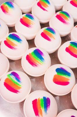 Cereal Milk Bath Bombs