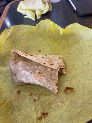 Bacon, egg, and potatoes. Yum