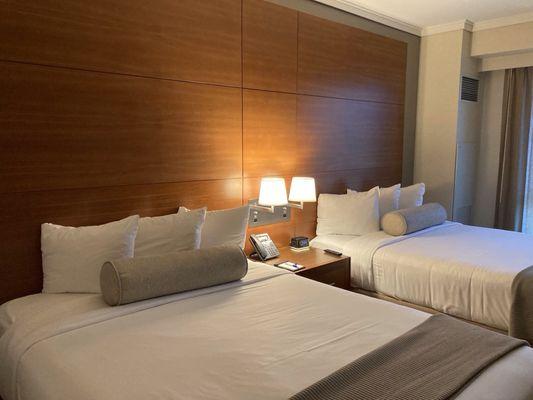 Double room, comfy beds