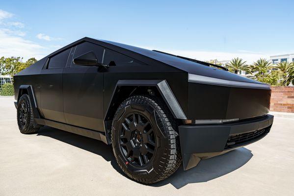 Cyber truck Vinyl Wrap + Tint