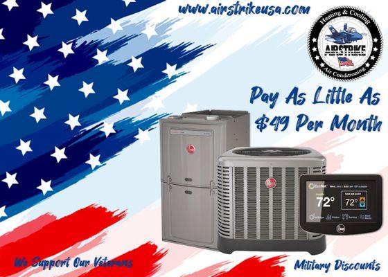 Air Strike Cooling And Heating