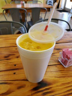 Mango agua fresca