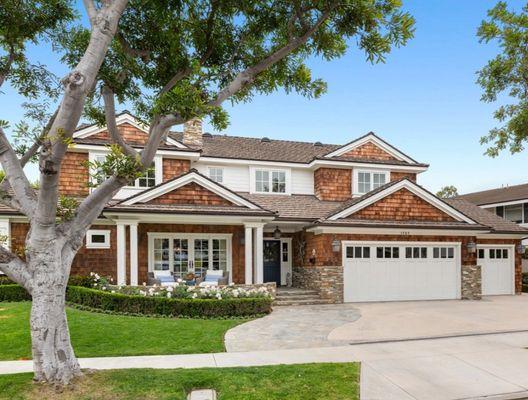 Custom home built by patton construction