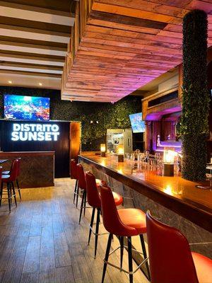 The Station at Sunset