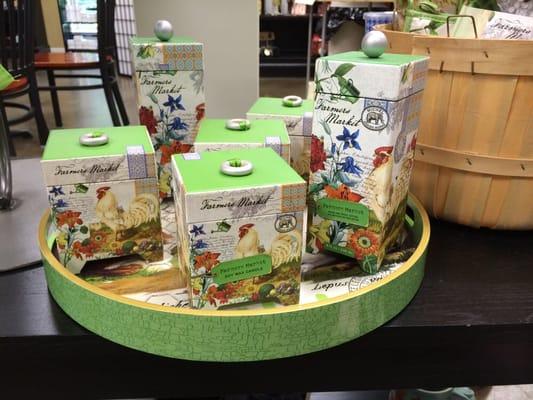 Farmers Market brand spy wax candles. Wow. What do they not have here!!