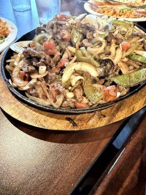 Sirloin Steak Fajitas