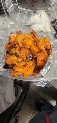 Fry shrimp