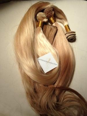 Long Blonde Extension Evolution Hair
