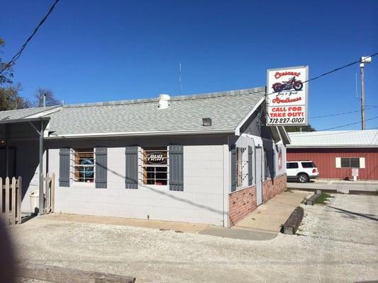 The building. Right off of the Main Street.