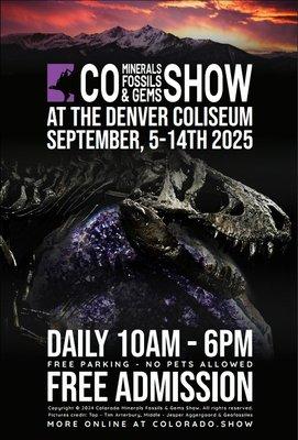 CMFGS Colorado Minerals Fossils & Gems Show