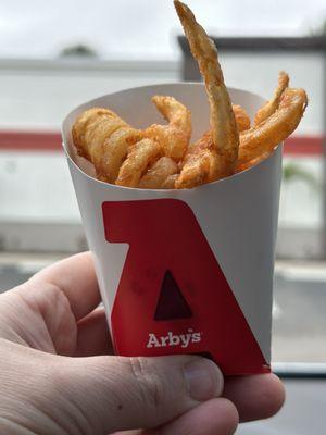 Curly Fries (Small) still delicious...