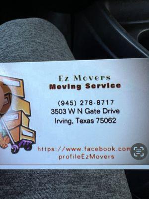 Ez Movers Moving Service