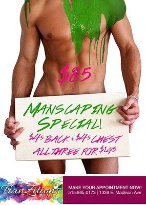 Manscaping & Body Waxing
